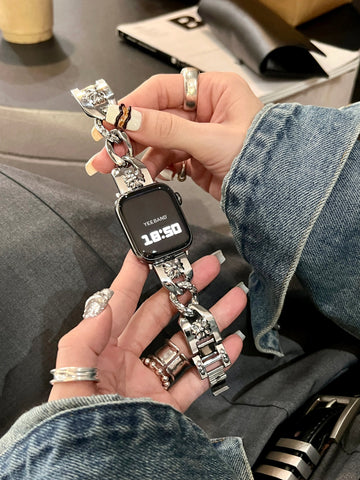 Cyberpunk niche design watch band for applewatch