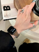 Side Chain Leather Band