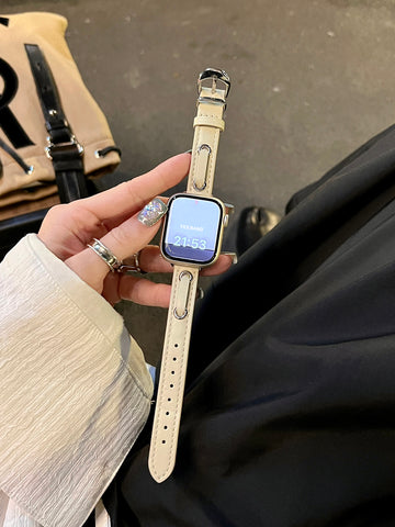Fine Edition Sunset Boulevard Leather Niche Band for Apple Watch