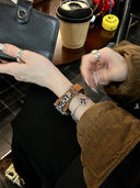 Café Bean Leather Band