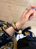 Café Bean Leather Band