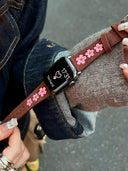 Sakura Leather Watch Band