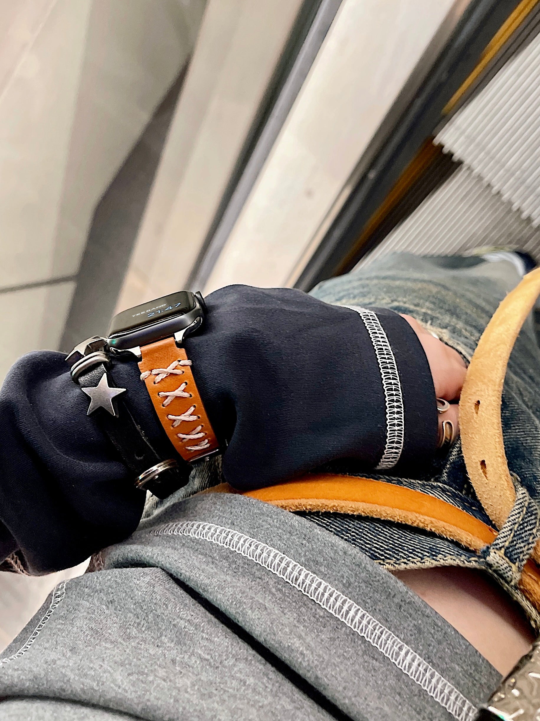 Majella Hand-Woven Personalized Leather Strap