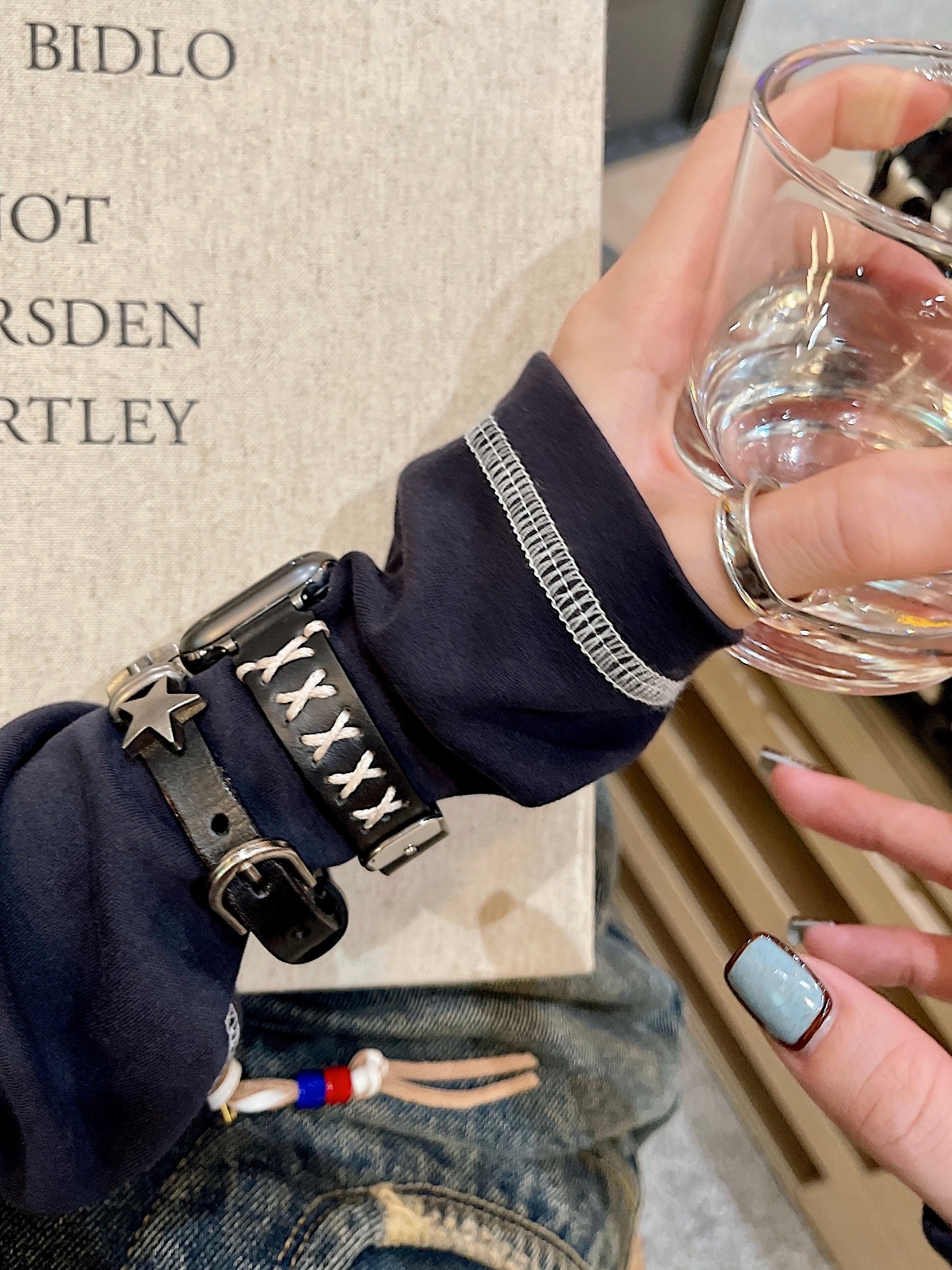 Majella Hand-Woven Personalized Leather Strap