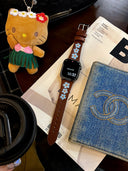 Sakura Bloom Leather Strap