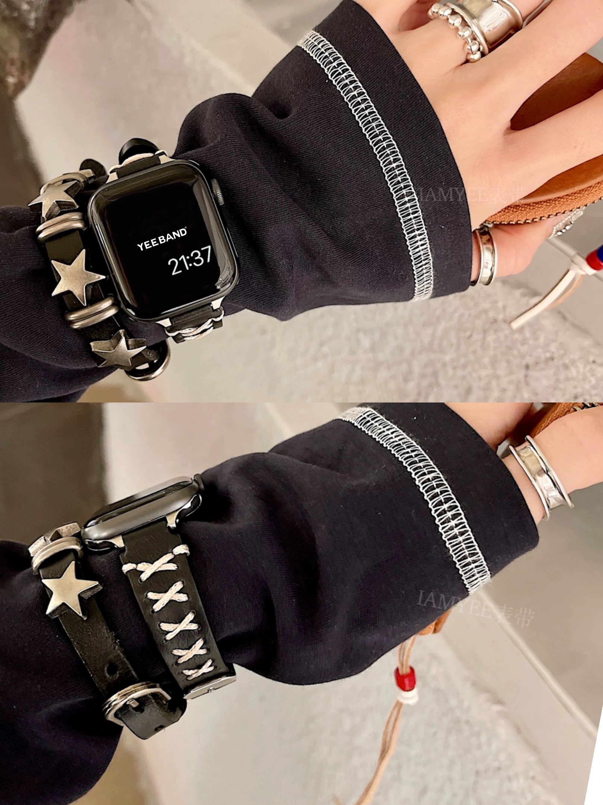 Majella Hand-Woven Personalized Leather Strap