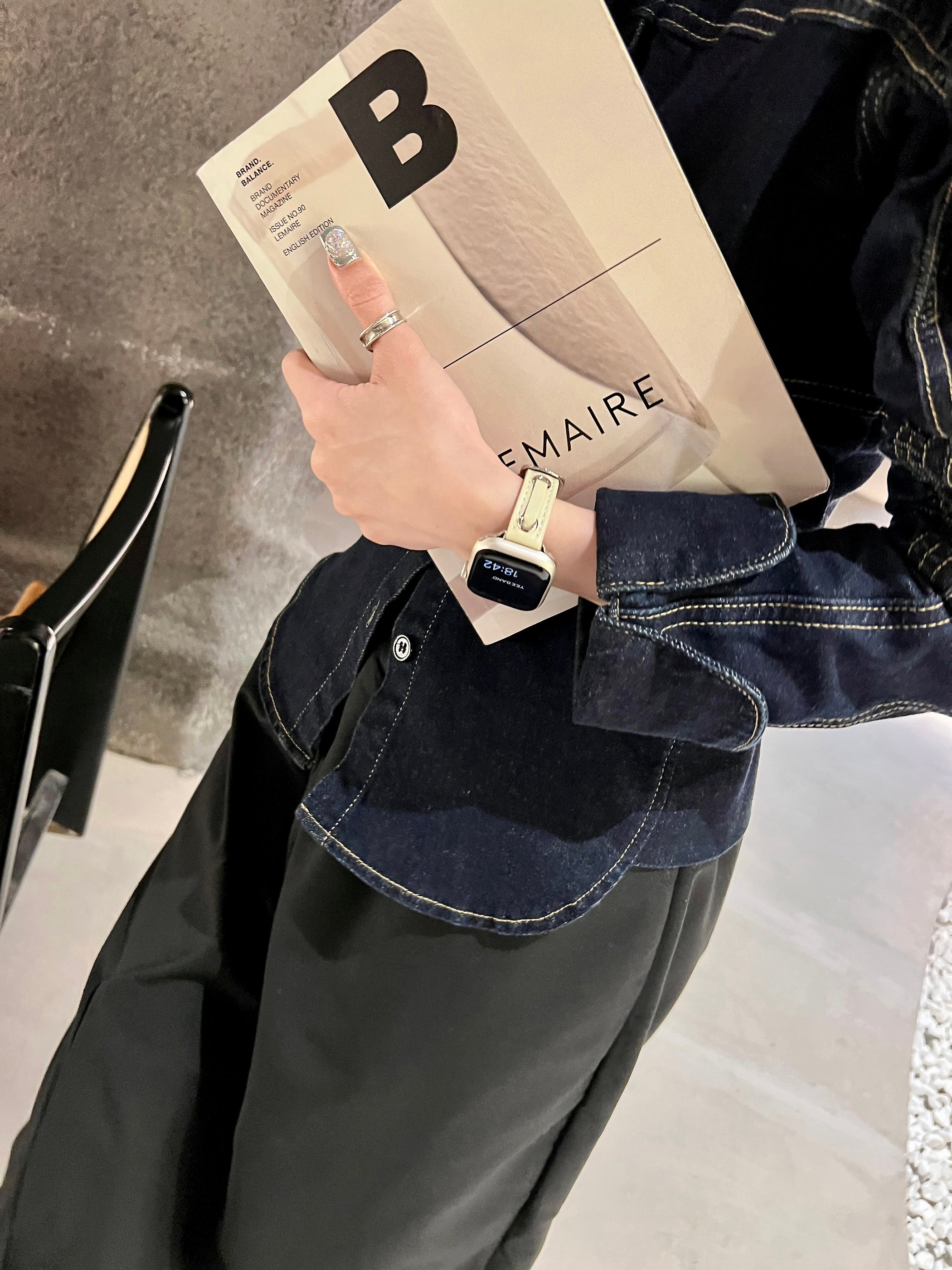 Fine Edition Sunset Boulevard Leather Niche Band for Apple Watch