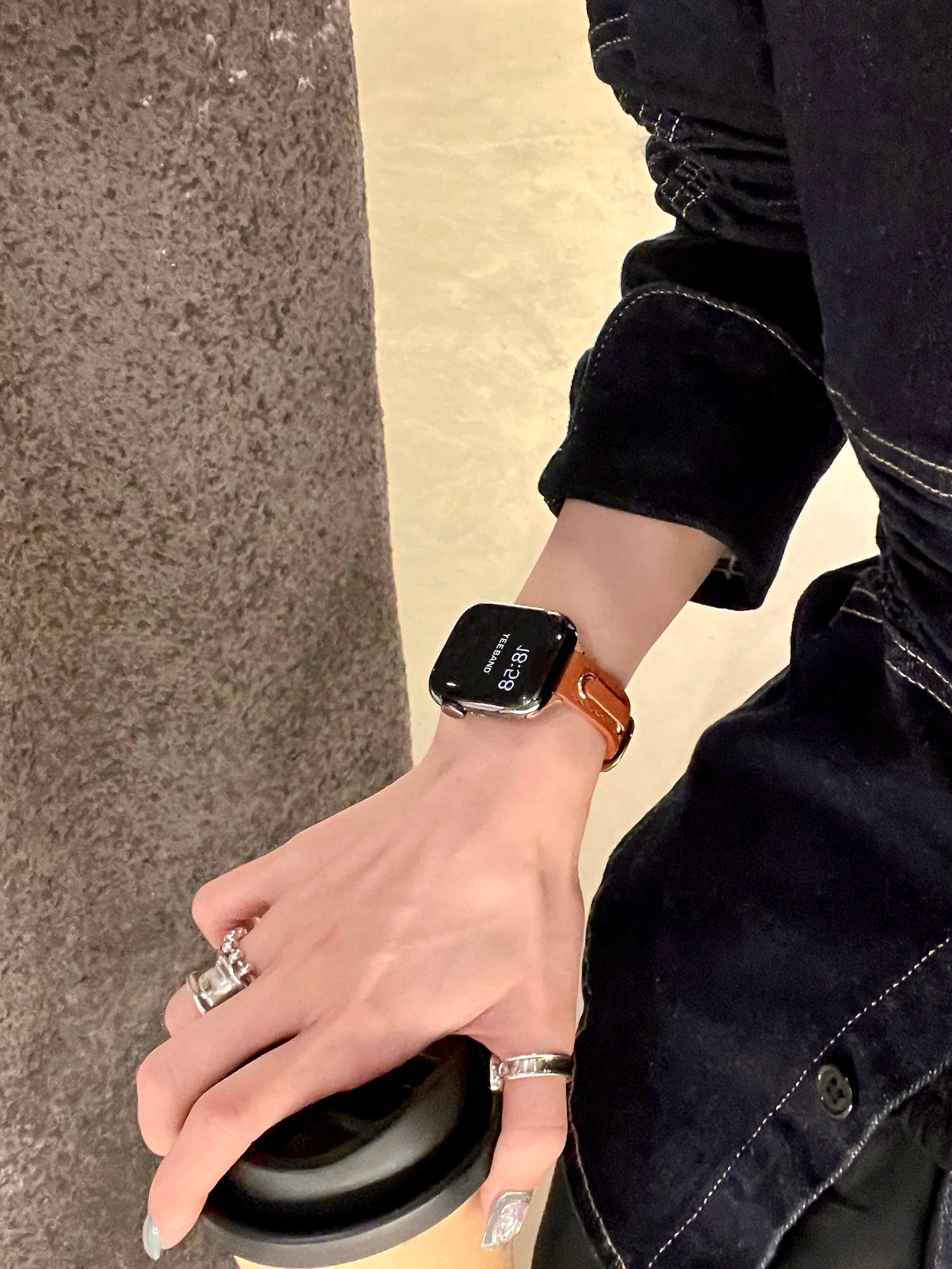 Fine Edition Sunset Boulevard Leather Niche Band for Apple Watch