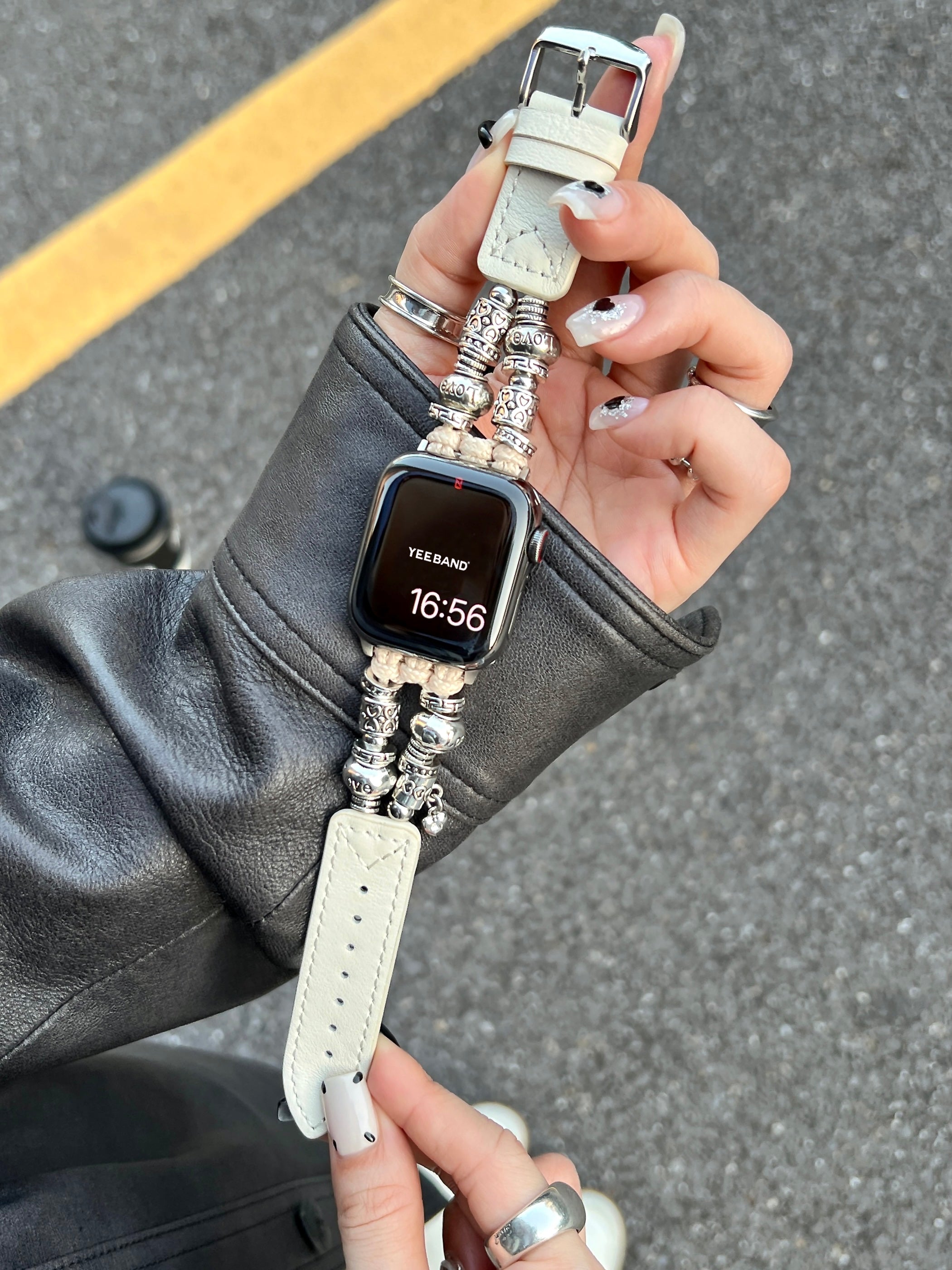 Heart Charm Bracelet Band