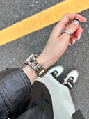 Heart Charm Bracelet Band