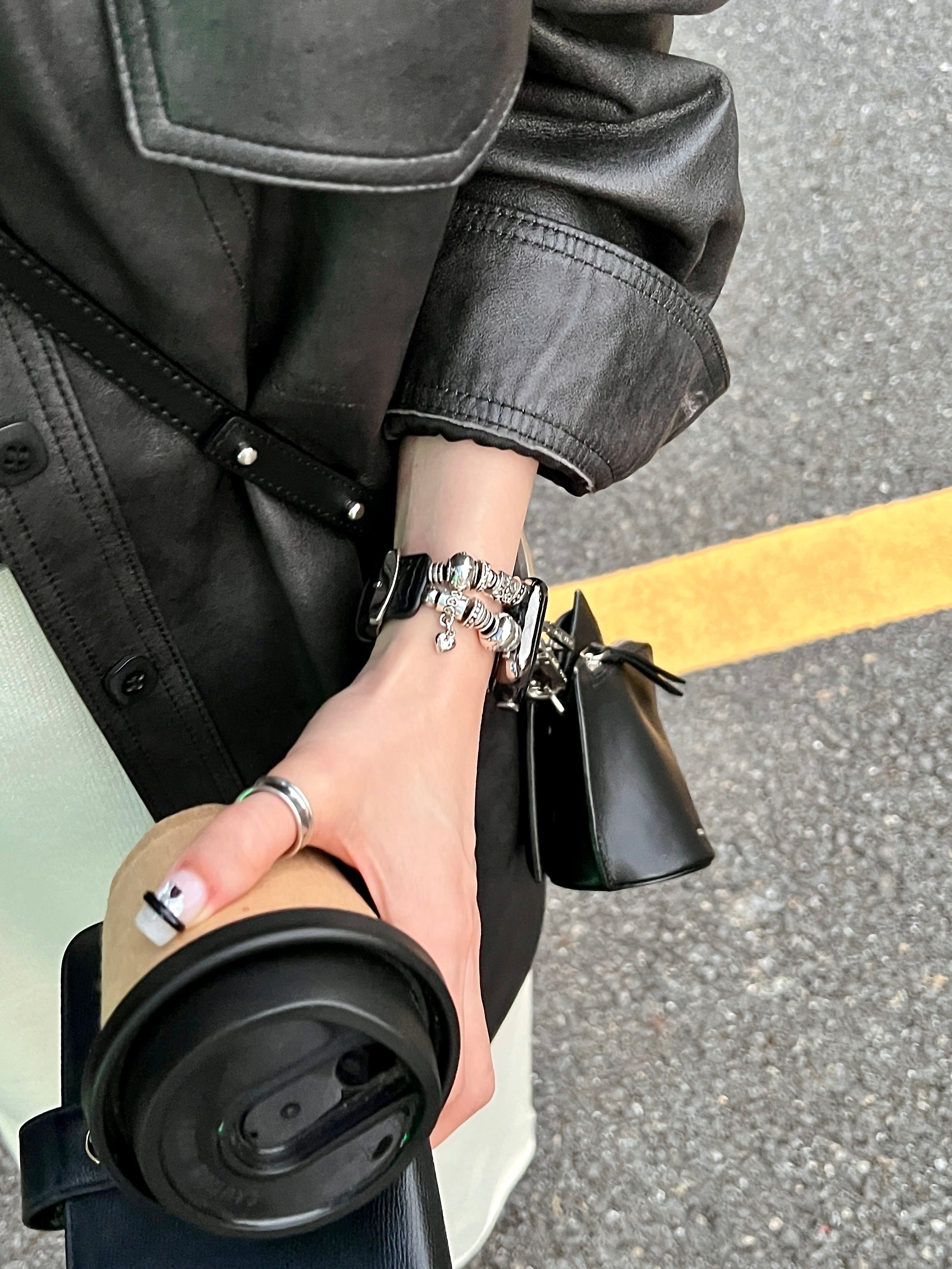 Heart Charm Bracelet Band