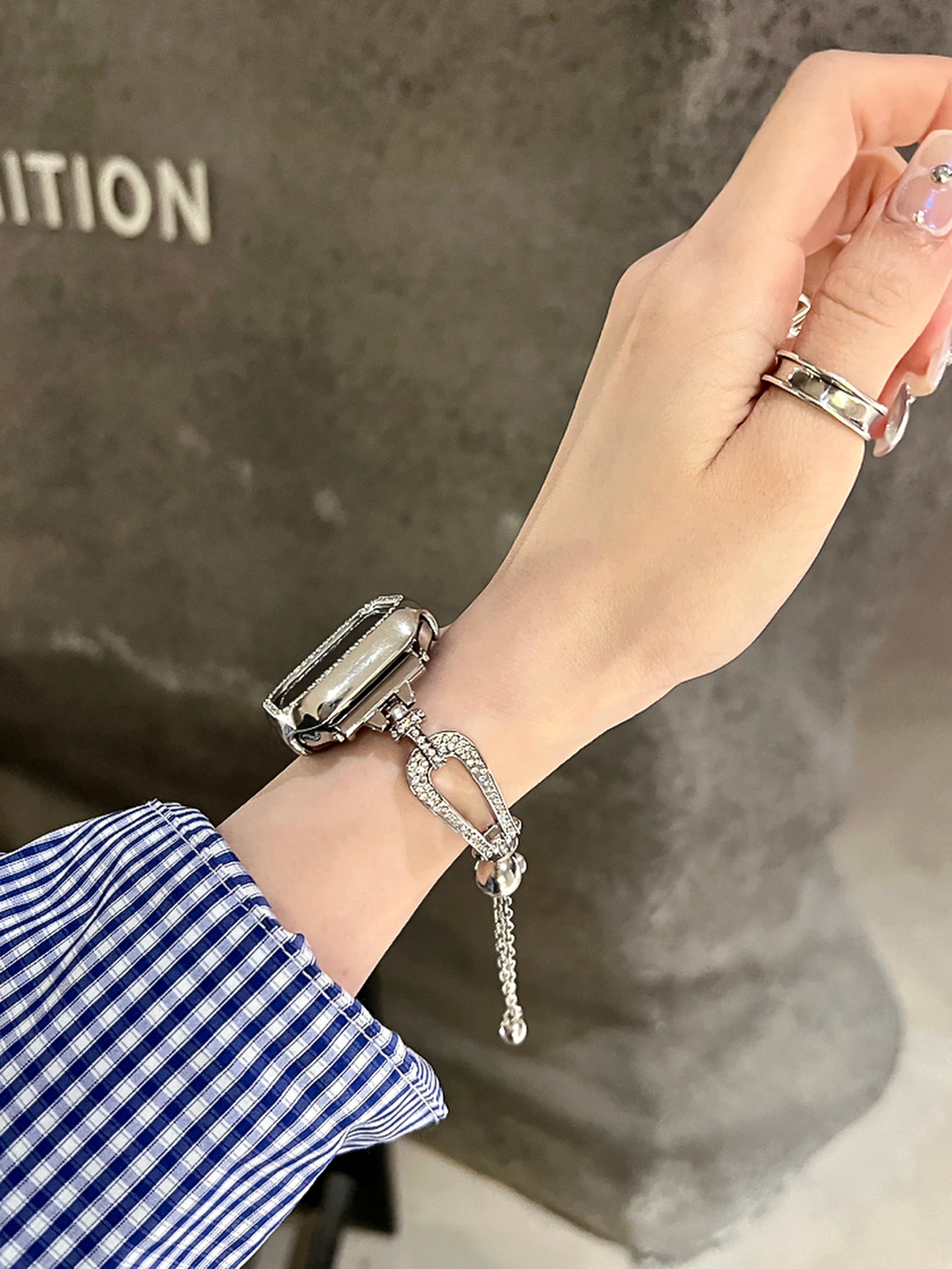 Sparkly Horseshoe Bracelet Premium Strap