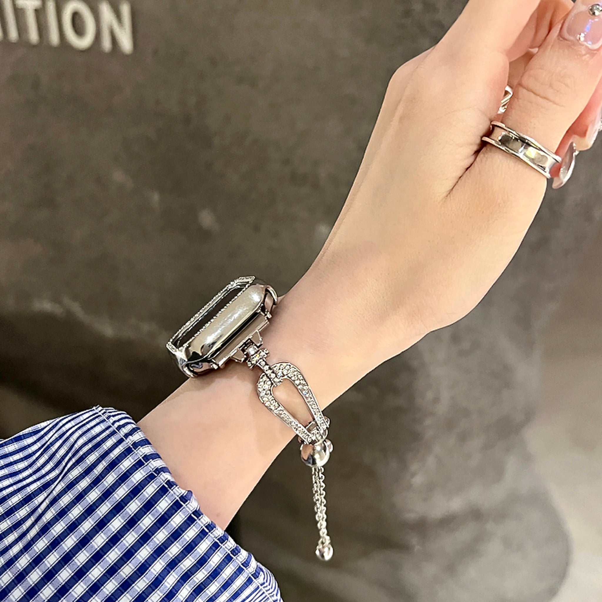 Sparkly Horseshoe Bracelet Premium Strap