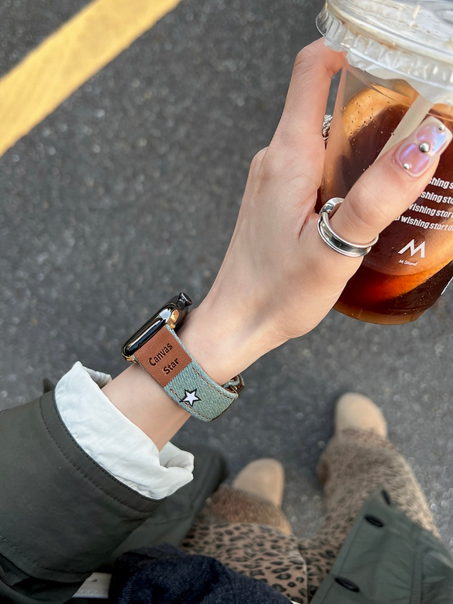 Star Cowboy Casual Style Strap
