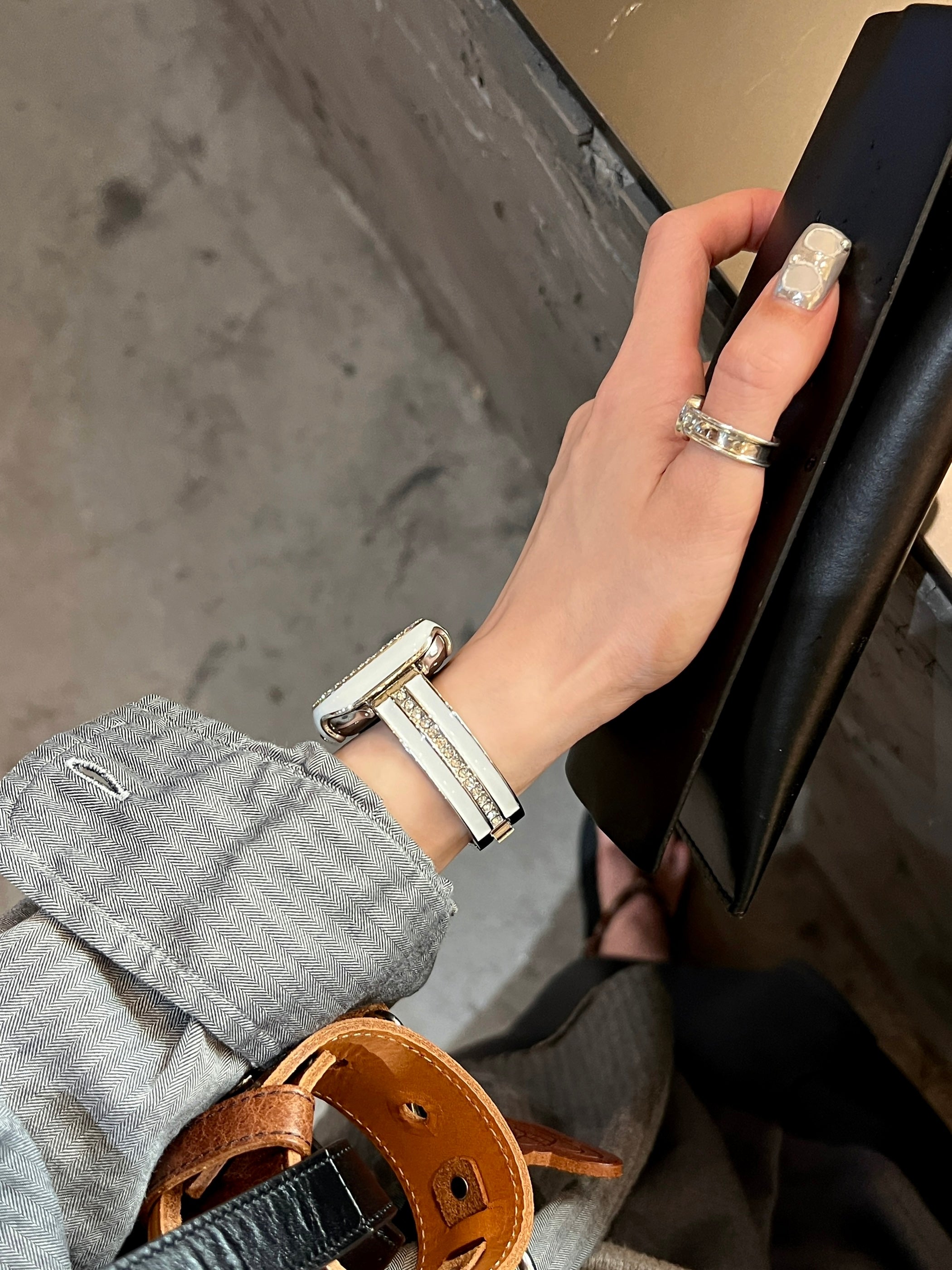 bling bling delicate zirconia bracelet band