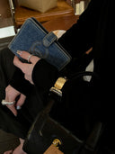 Checkered design bracelet stainless steel band for applewatch