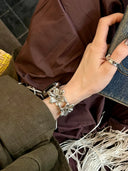 Summer Vacation Style Decorative Floral Bracelet for AppleWatch