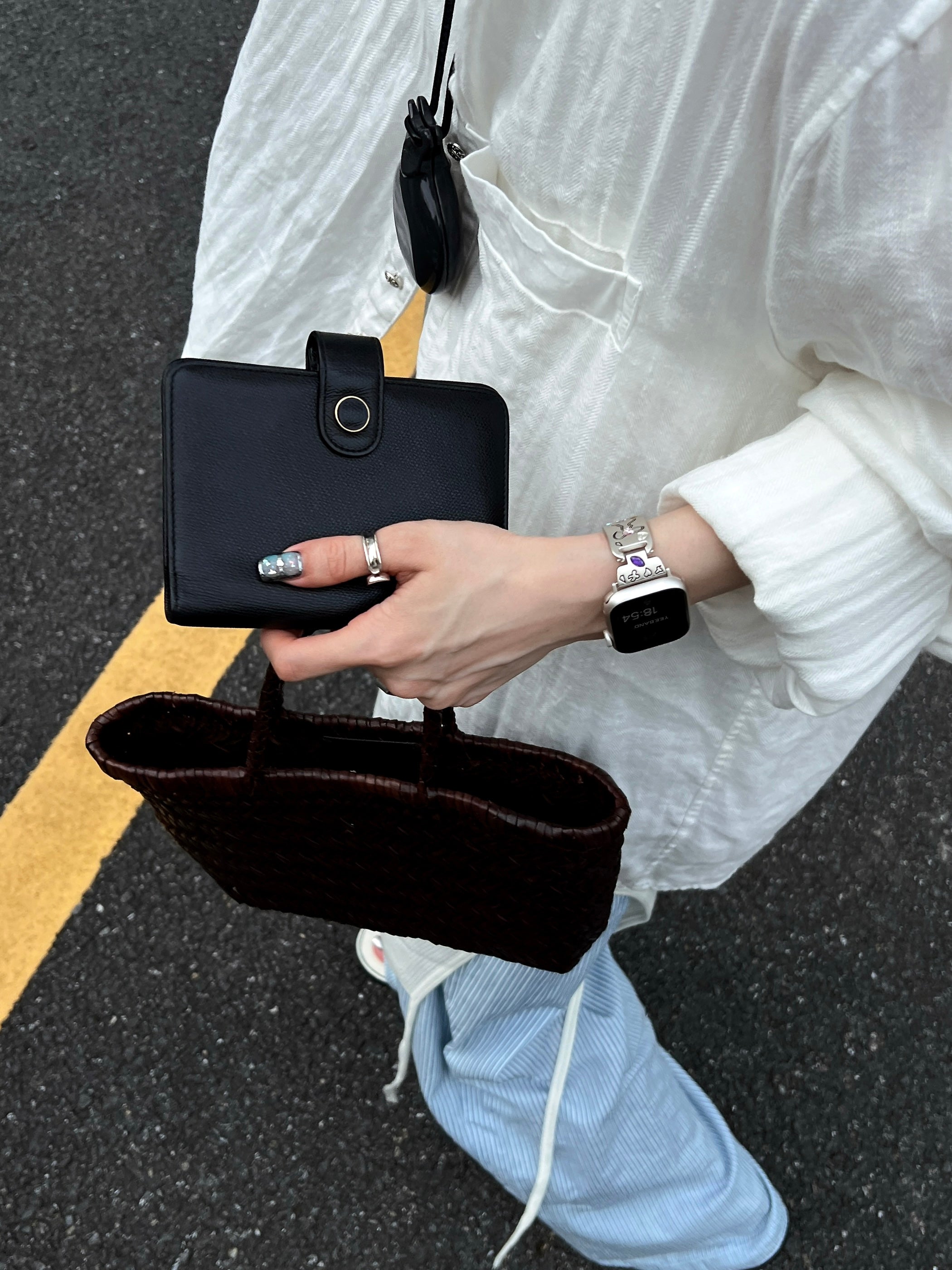 Bow design metal band for applewatch