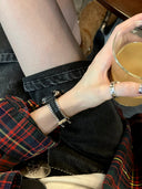 Side Chain Leather Band