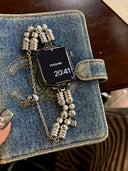 Stainless Steel Apple Watch Band with Chinese Aesthetic