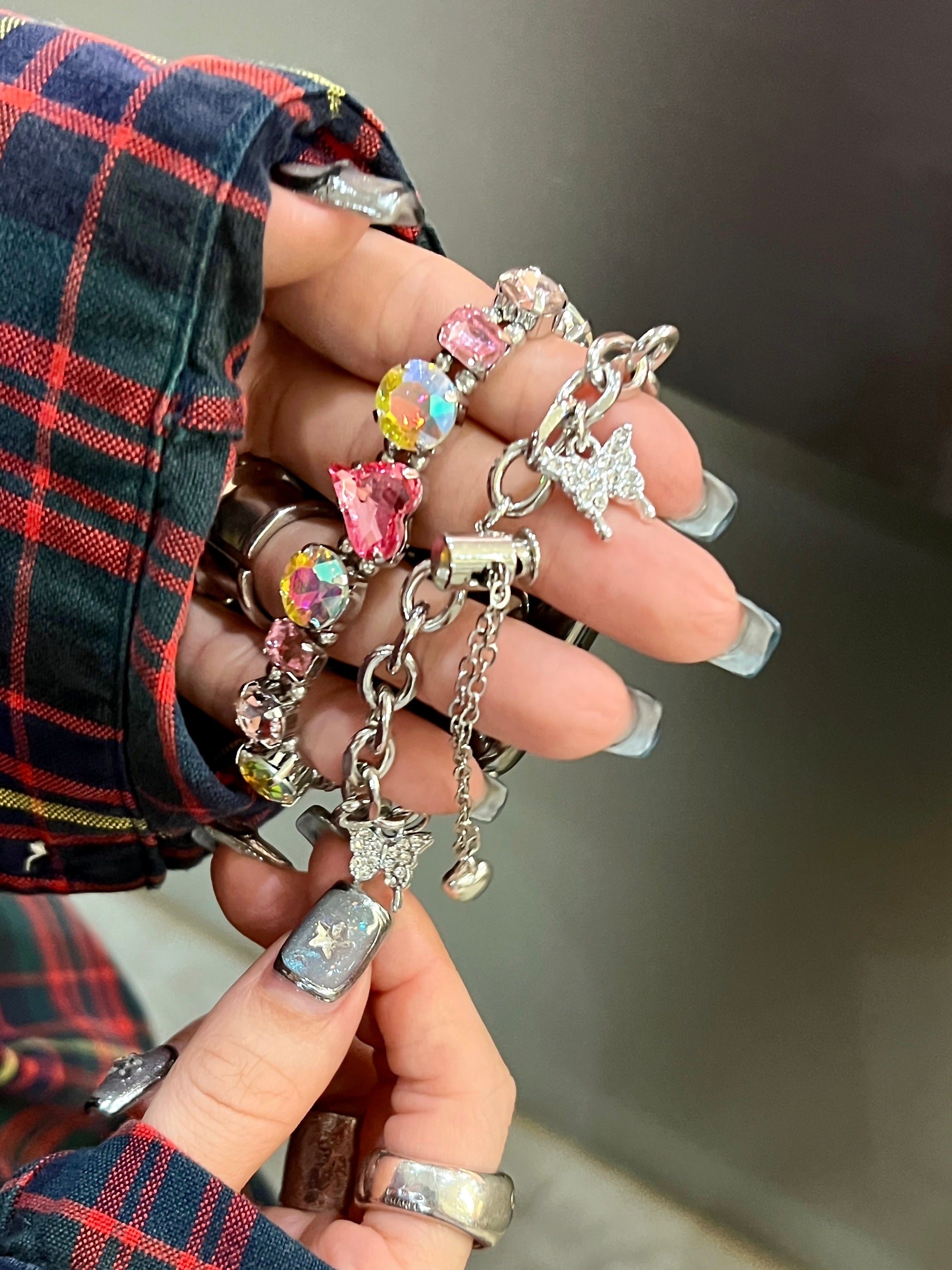 Summer Decoration Bracelet Butterfly Charm Strap for applewatch