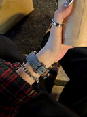 Casual Gangshan Denim Strap for applewatch