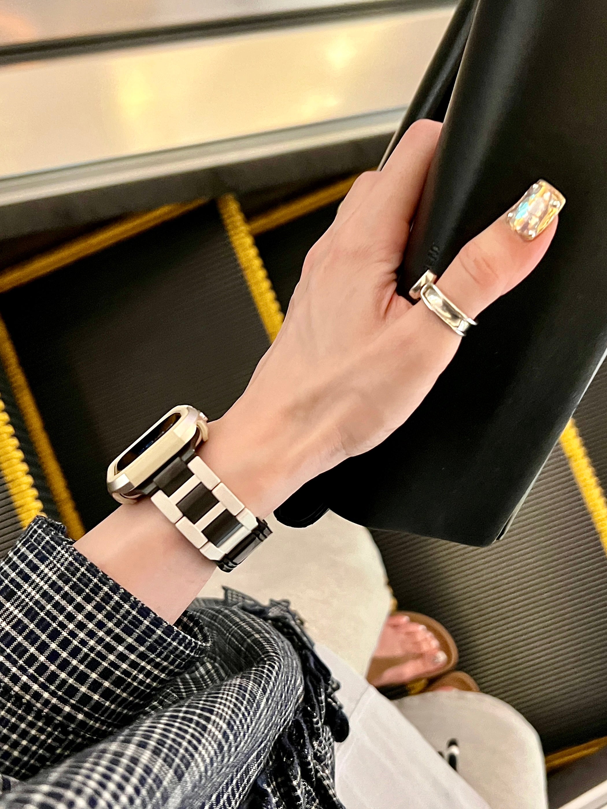 Outdoor camping silicone sports strap for applewatch