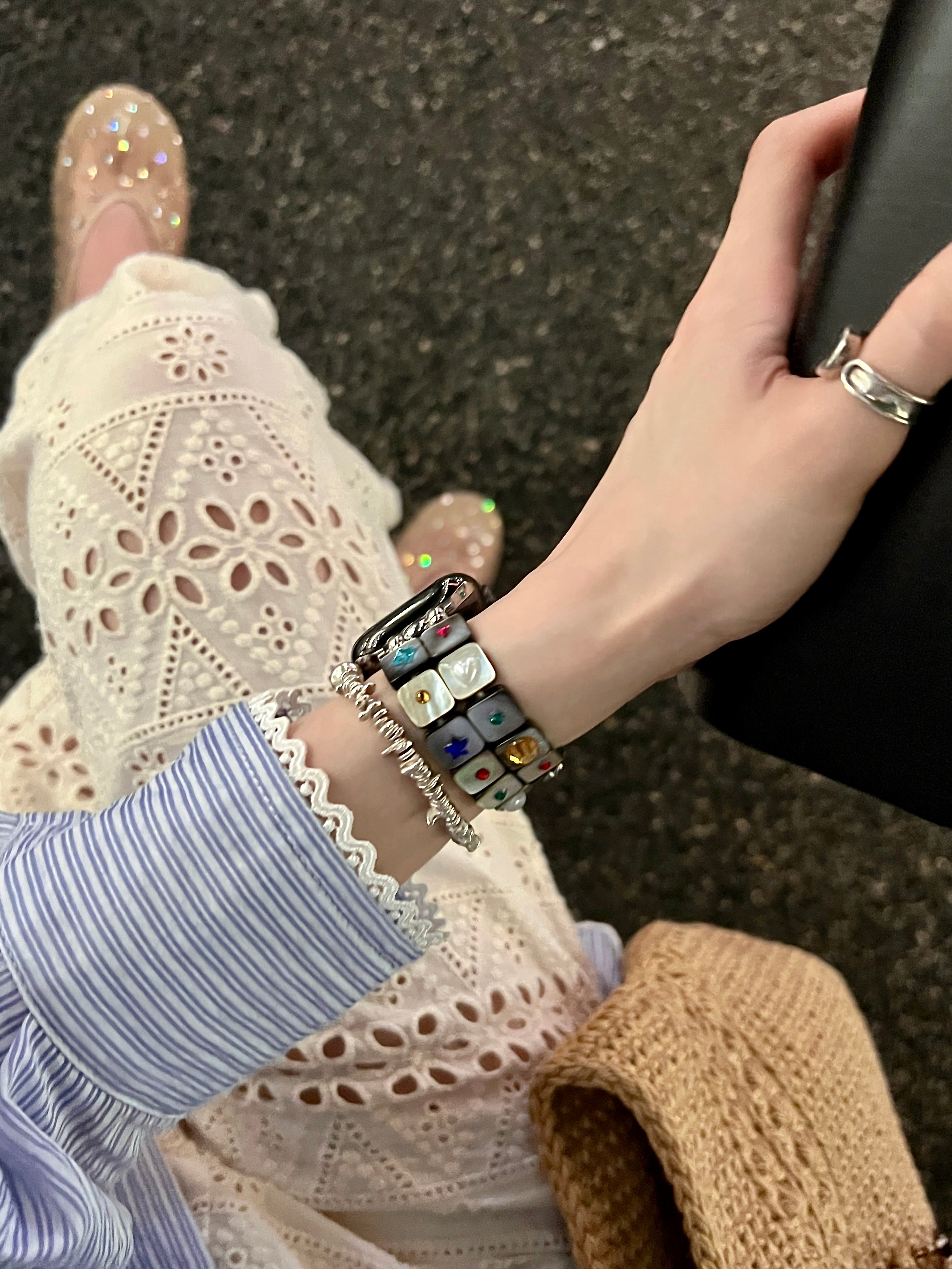 Pearl & Crystal Band