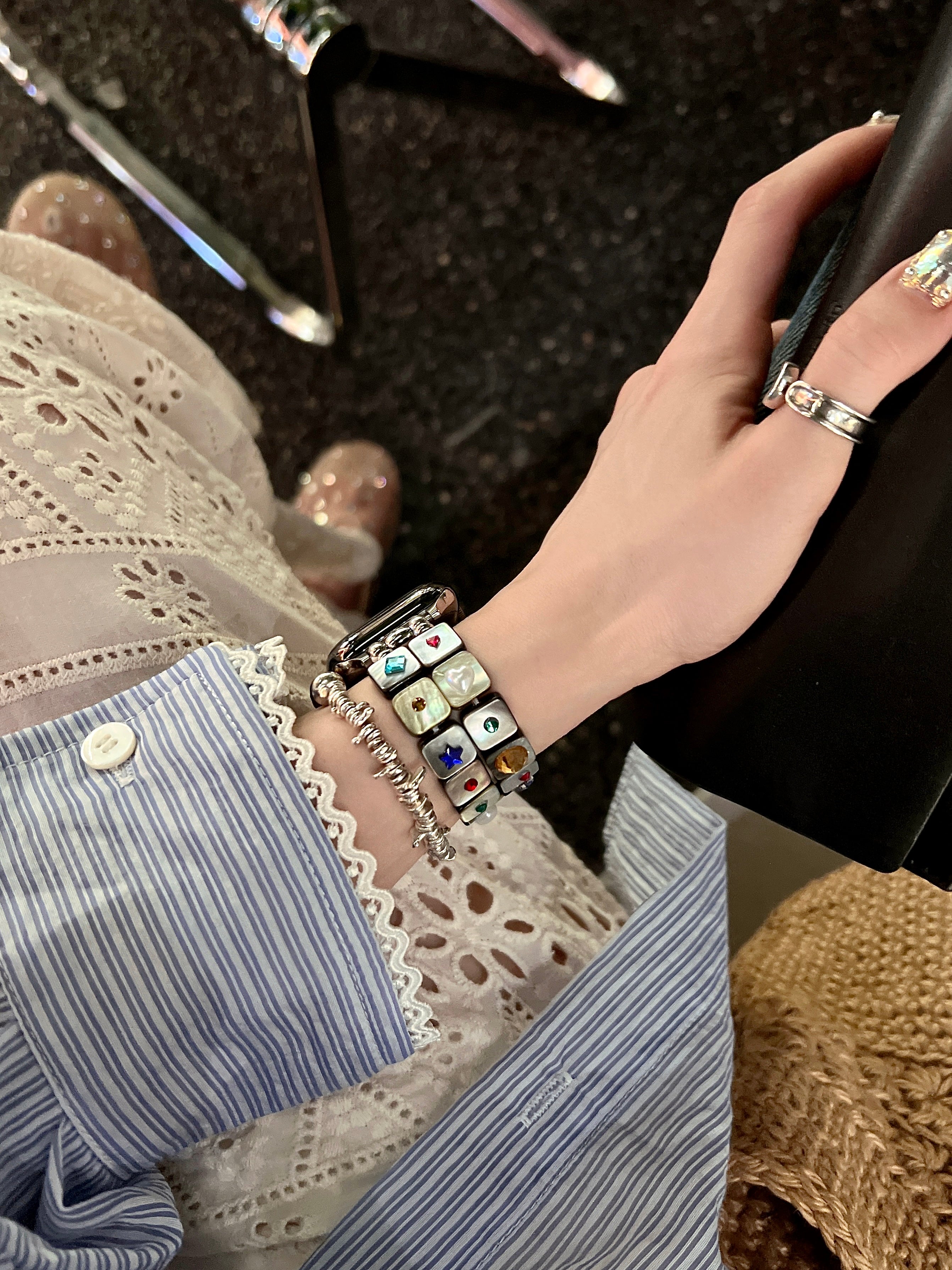 Pearl & Crystal Band