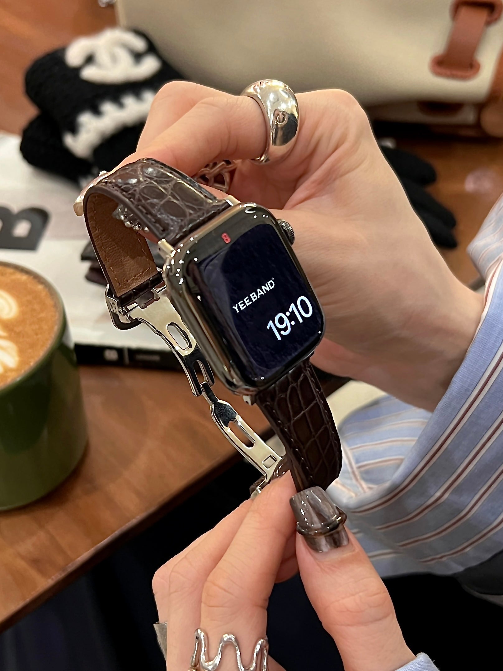 Premium American crocodile leather strap