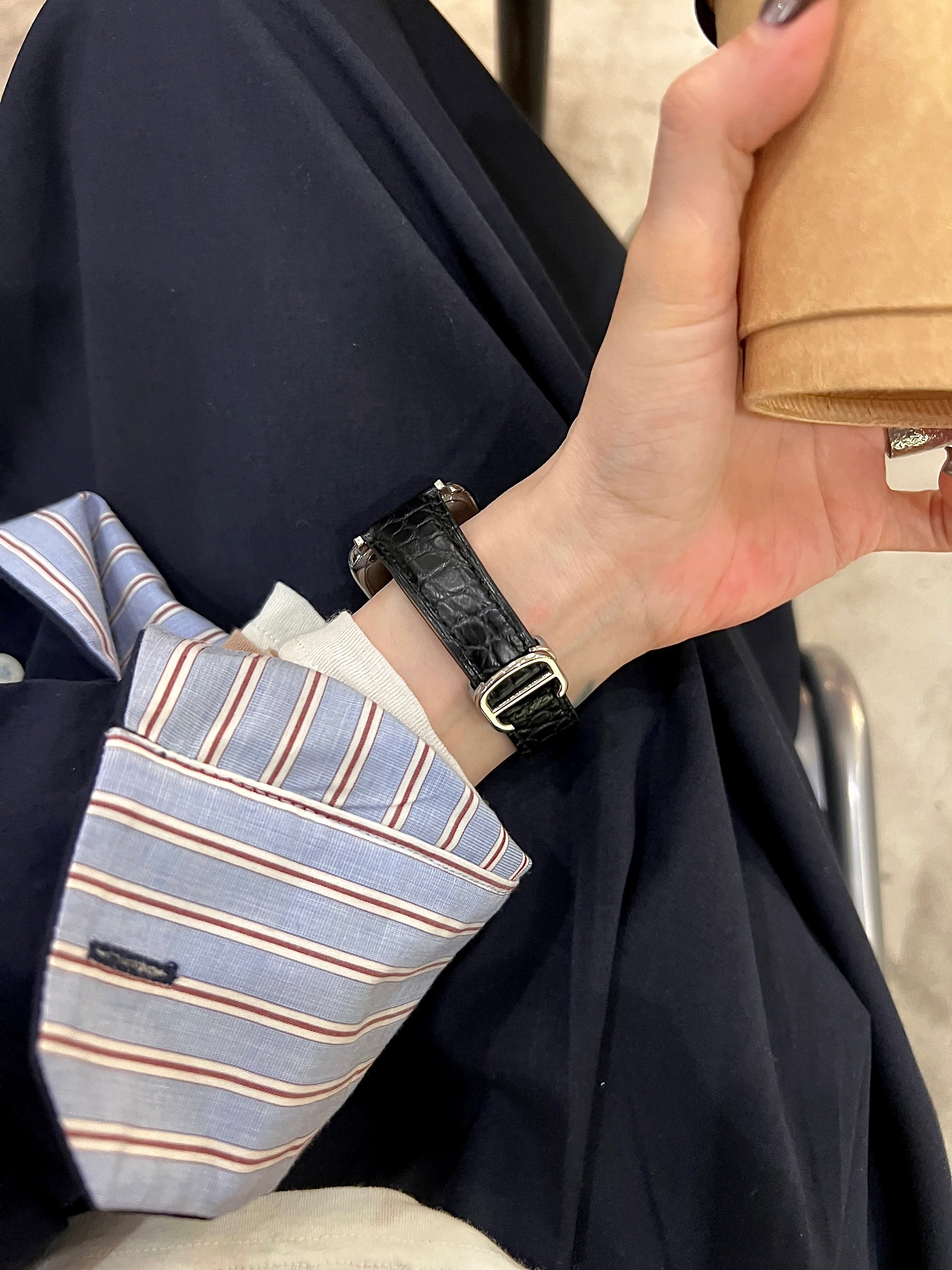 Premium American crocodile leather strap