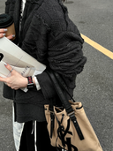 Black & Red Heart Cutout Strap