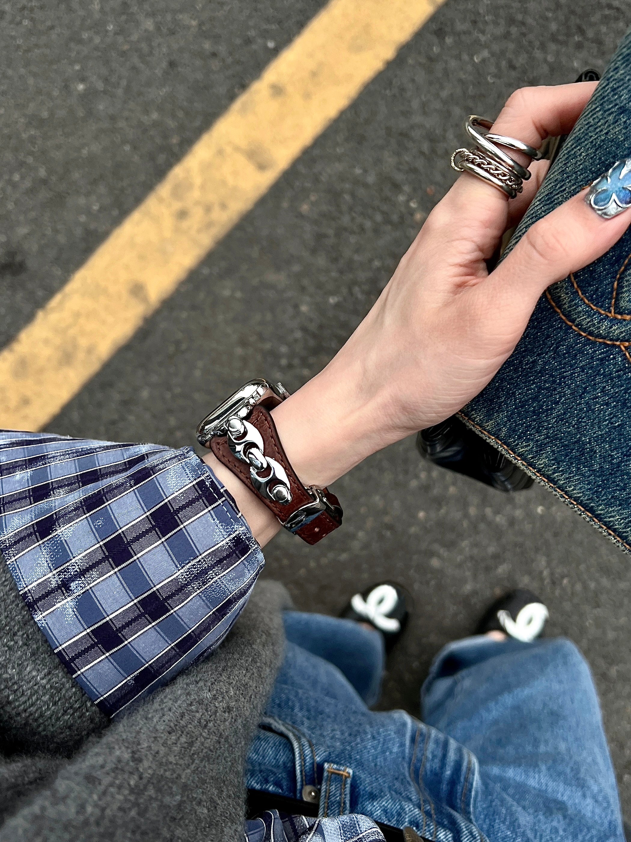 Café Bean Leather Band