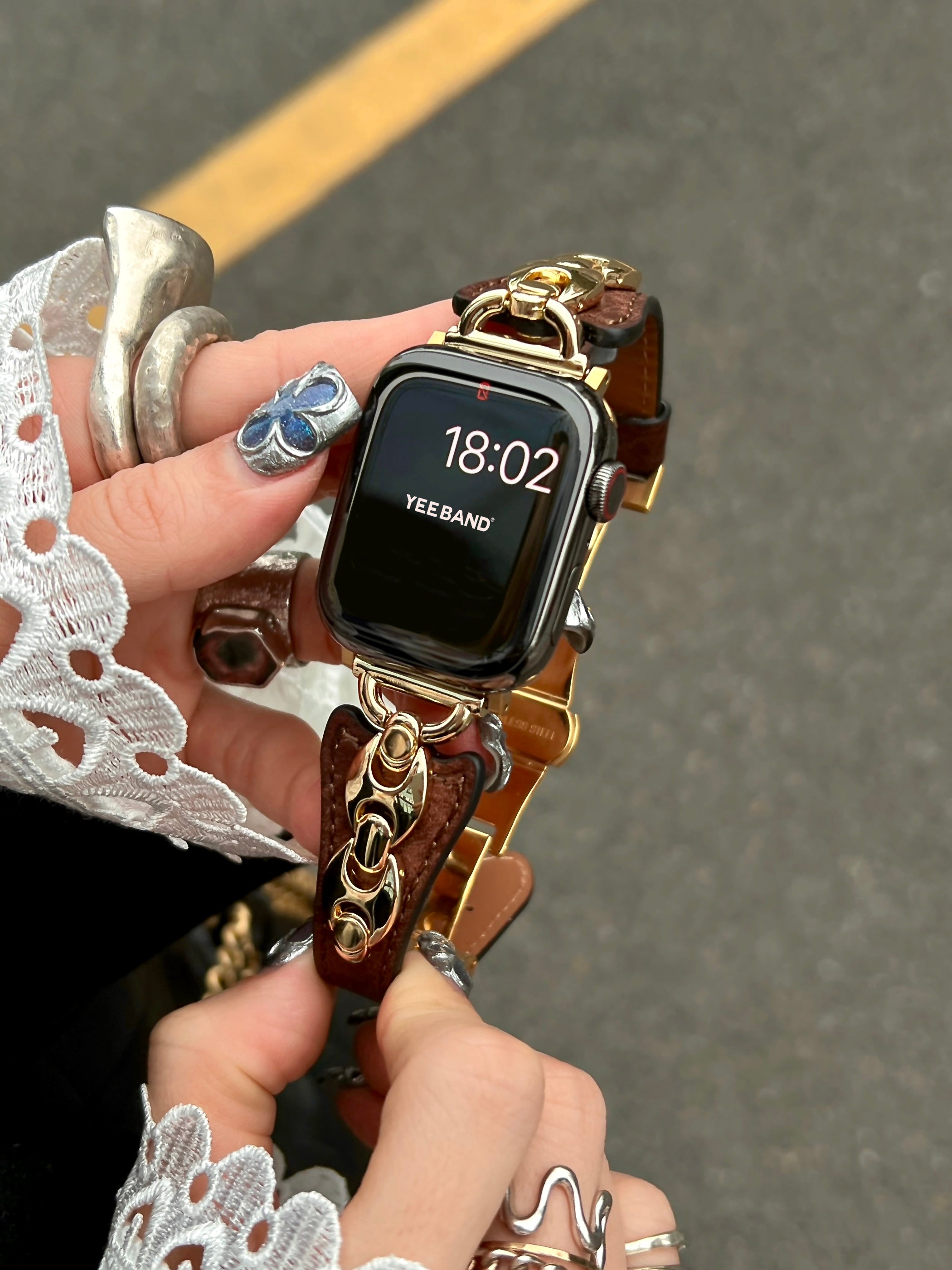 Café Bean Leather Band