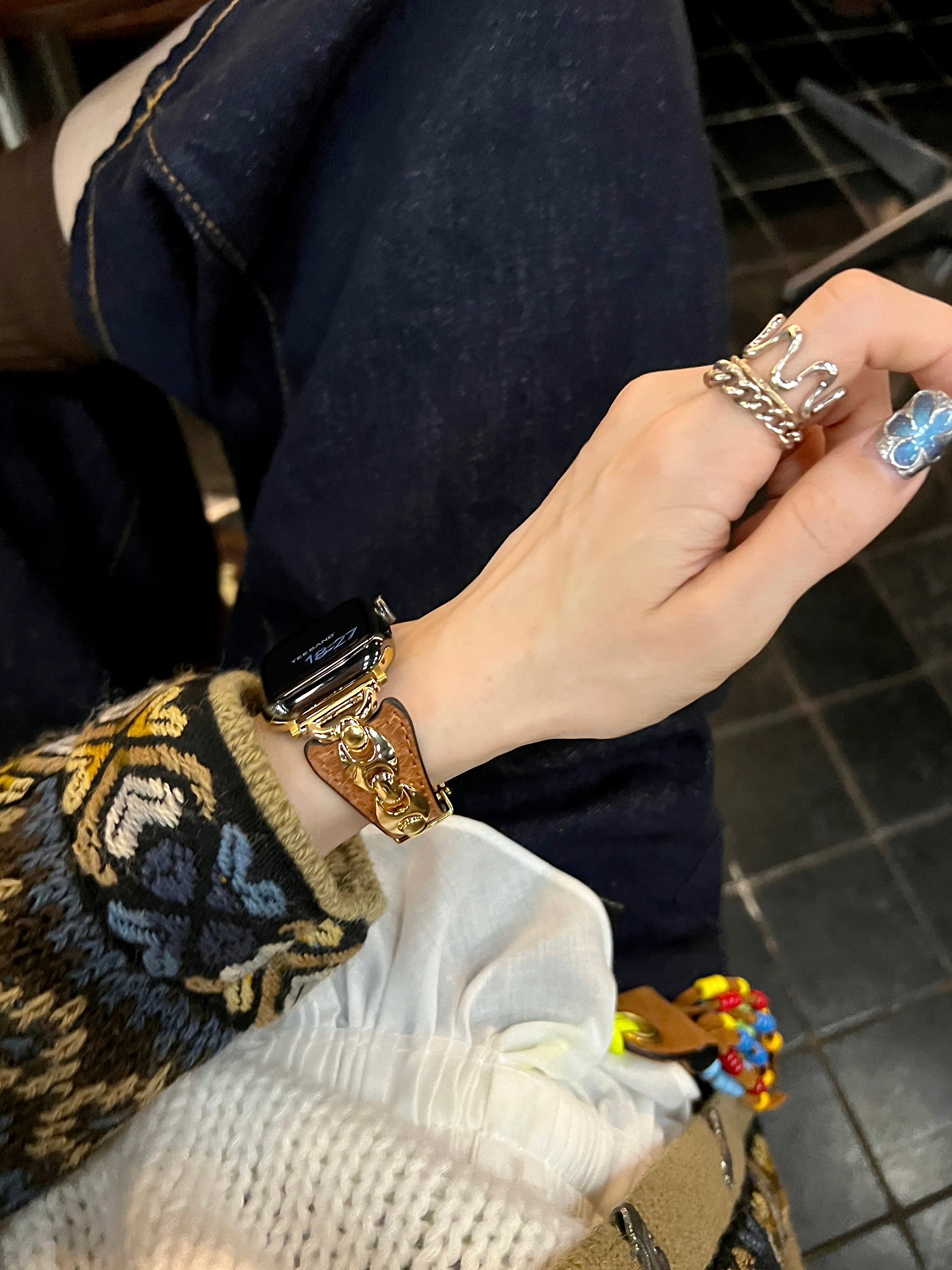 Café Bean Leather Band