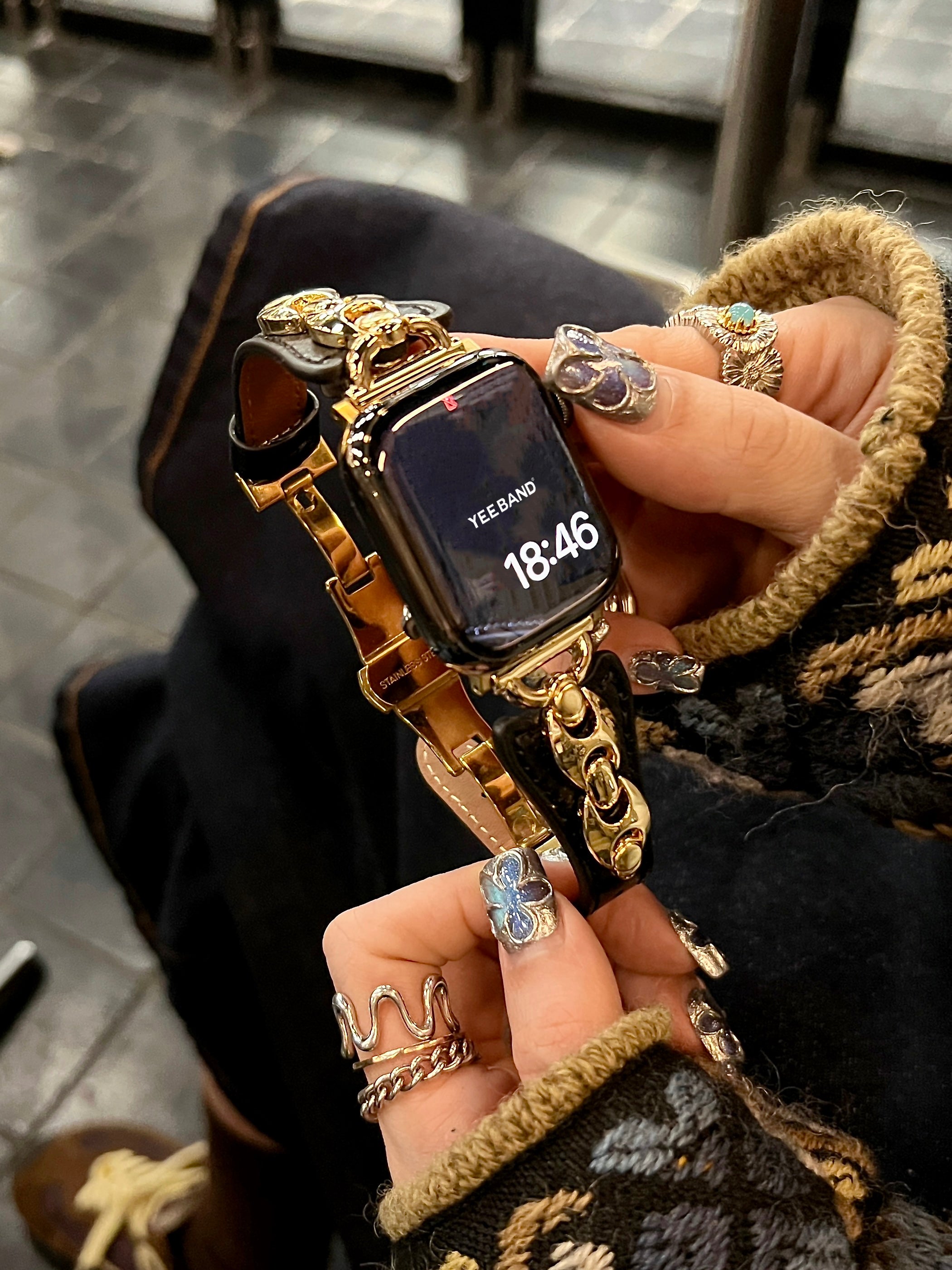 Café Bean Leather Band