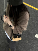 Silver-tone Bamboo Joint Watch Band