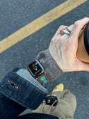 Sakura Leather Watch Band