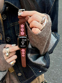 Sakura Leather Watch Band