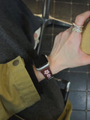 Sakura Bloom Leather Strap