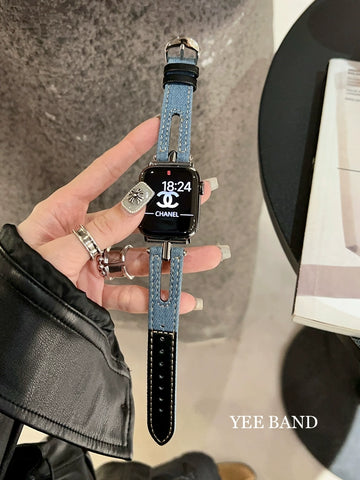 Modern Hollow Denim Premium Niche Strap for AppleWatch