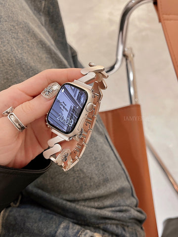 Mobius stainless steel strap is suitable for Applewatch